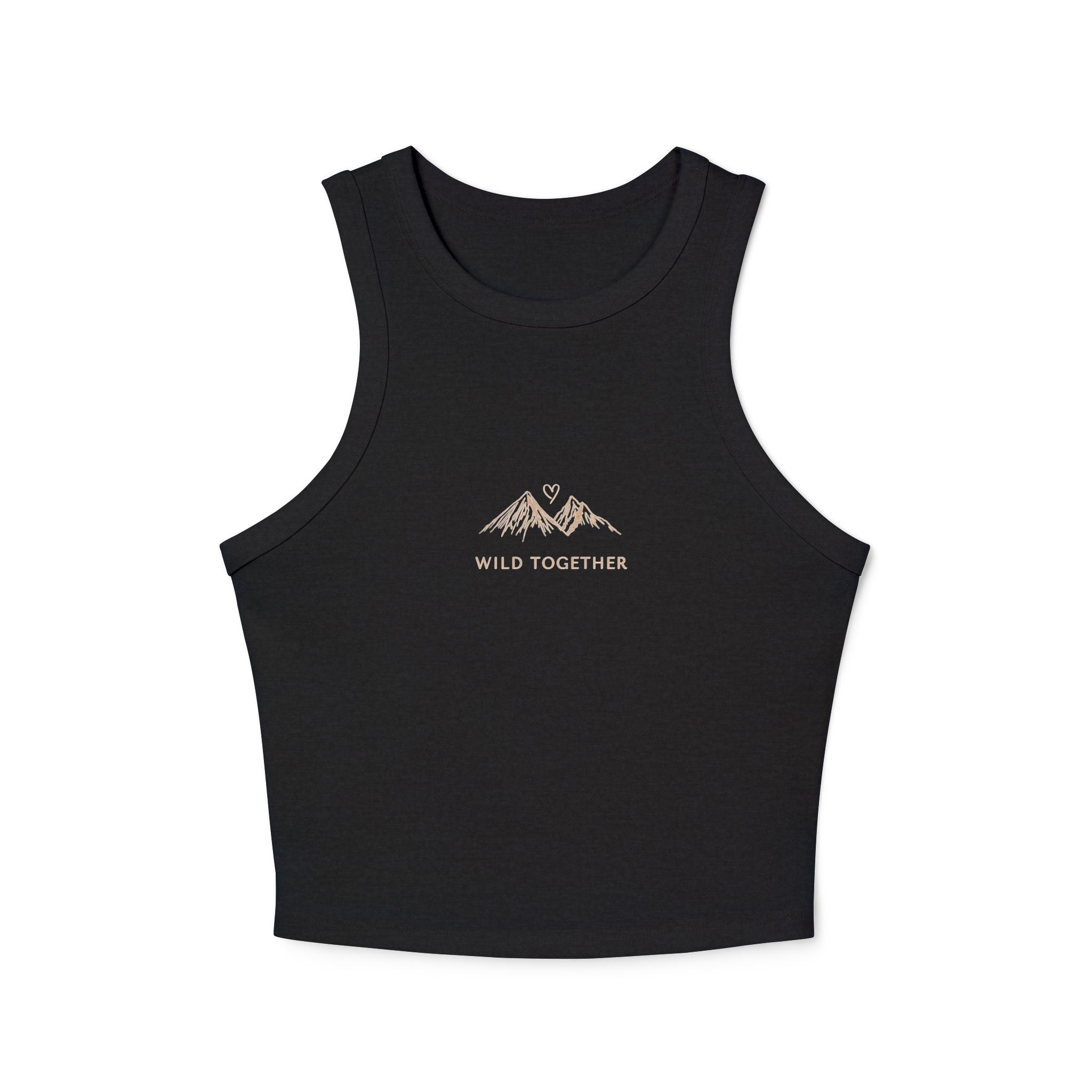 Wild Together Racer Tank Top — Women's Mountain Graphic