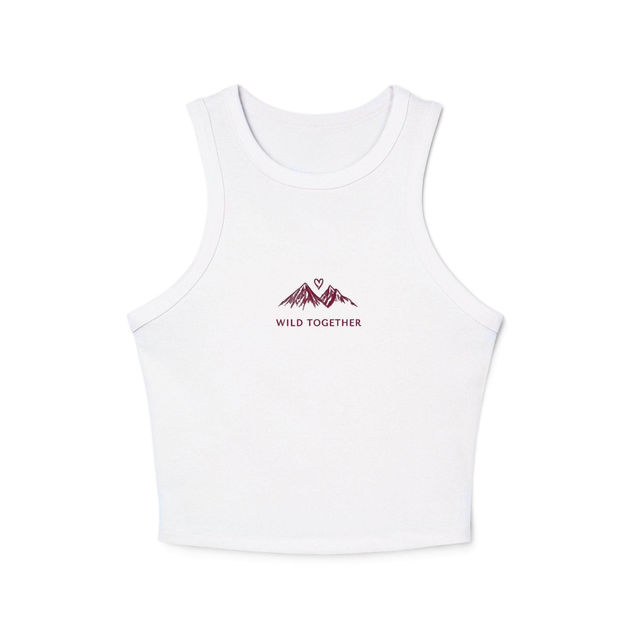 Wild Together Racer Tank Top — Women's Mountain Graphic