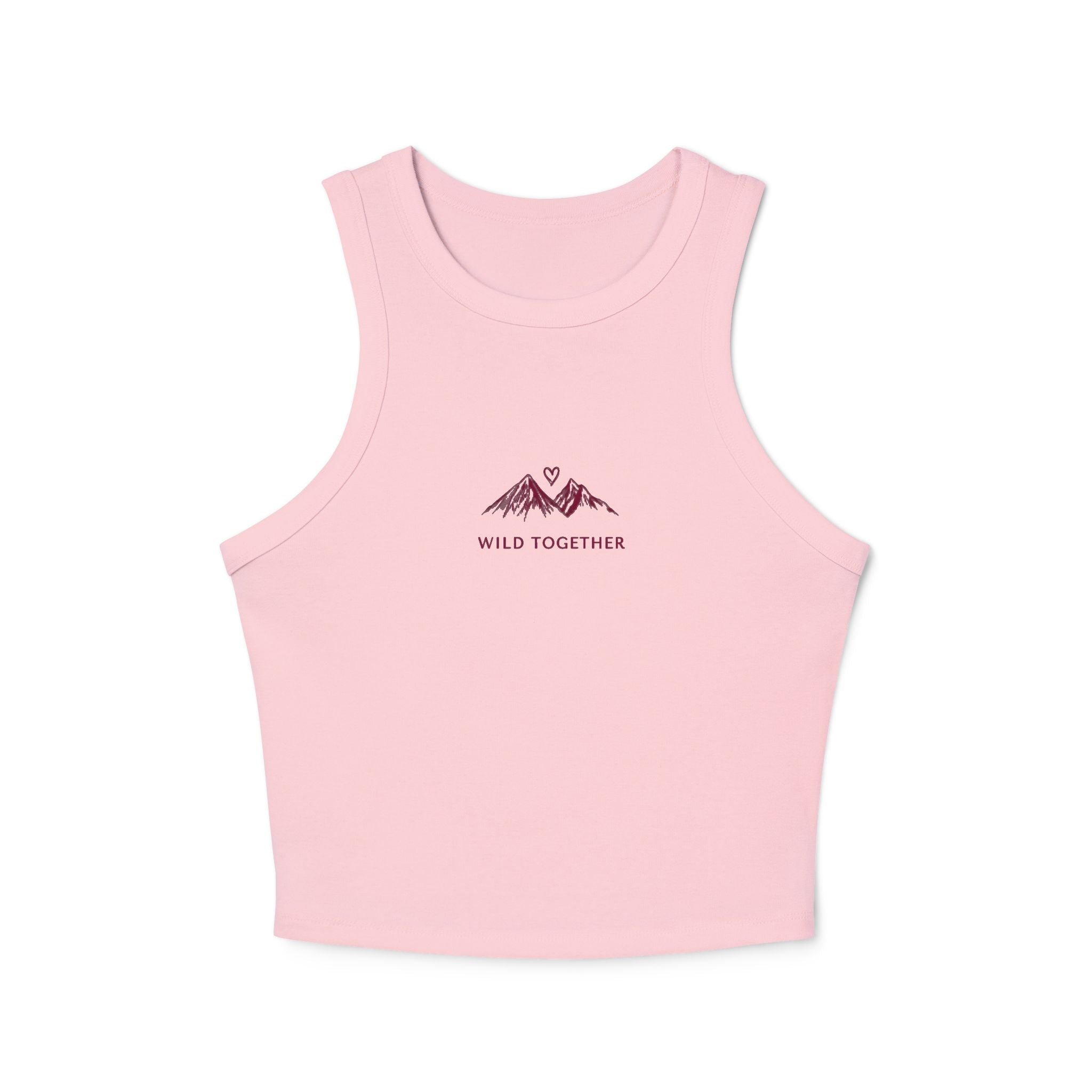Wild Together Racer Tank Top — Women's Mountain Graphic