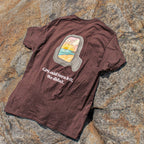 GPS Said Turn Left T-Shirt — Retro Airplane Window Road Trip Tee