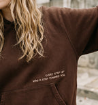 Every Step Was a Step Toward You Mountain Hoodie