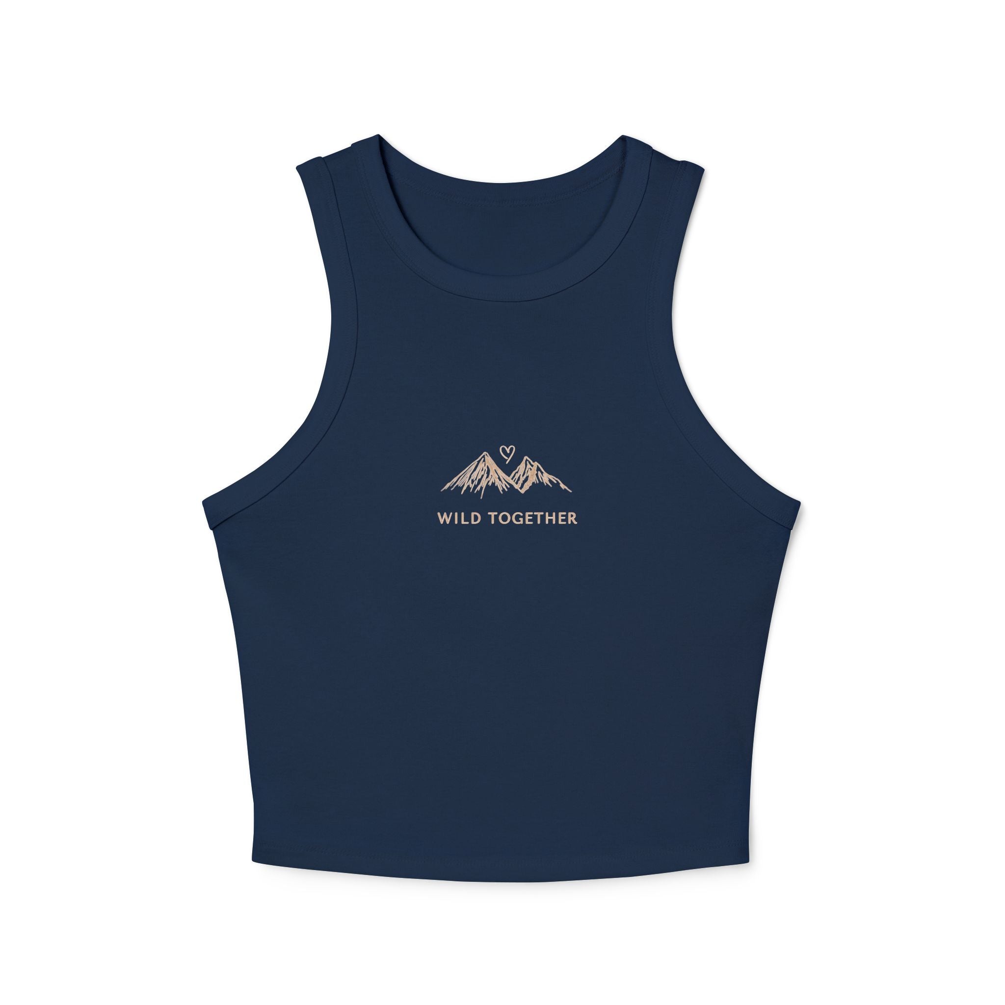 Wild Together Racer Tank Top — Women's Mountain Graphic