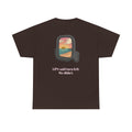 GPS Said Turn Left T-Shirt — Retro Airplane Window Road Trip Tee