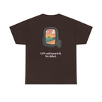 GPS Said Turn Left T-Shirt — Retro Airplane Window Road Trip Tee